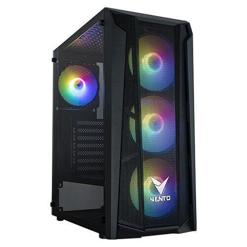 FSP Vento VG15FE RGB Tempered Glass USB 3.0 Mesh ATX Mid Tower Kasa (PSU'suz)