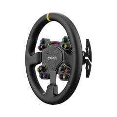 Moza Racing RS V2 Steering Wheel Yuvarlak Deri Versiyon (0.50.RSSW01A)
