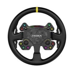 Moza Racing RS V2 Steering Wheel Yuvarlak Deri Versiyon (0.50.RSSW01A)