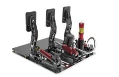 Simagic P2000 Crimson Edition Hydraulic 3'lü pedal Seti 200kg Loadcell Uzun Gaz Ayağı (P2000-L200R)