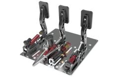 Simagic P2000 Crimson Edition Hydraulic 3'lü pedal Seti 200kg Loadcell Uzun Gaz Ayağı (P2000-L200R)