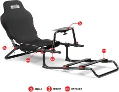 Next Level Racing GTLite Junior Çocuklar İçin Simracing Kokpit