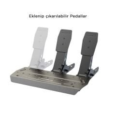 Moza R3 3 Pedallı Yarış Direksiyonu