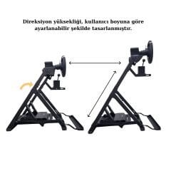 Xblos R38 DD Katlanır Direksiyon Standı