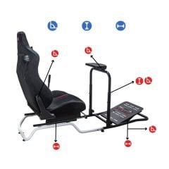 Xblos RK36 Yarış Similatör Kokpiti