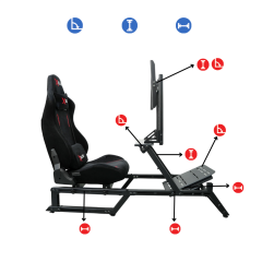 Xblos ProDrive S1  Sim Racing Cockpit