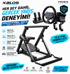 XBLOS R38 DD + MOZA R5 Direct Drive Komple Sim Racing Seti