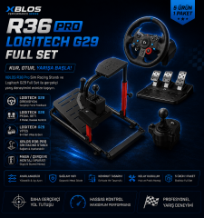 XBLOS R36 Pro + Logitech G29 Full Set Sim Racing Paketi